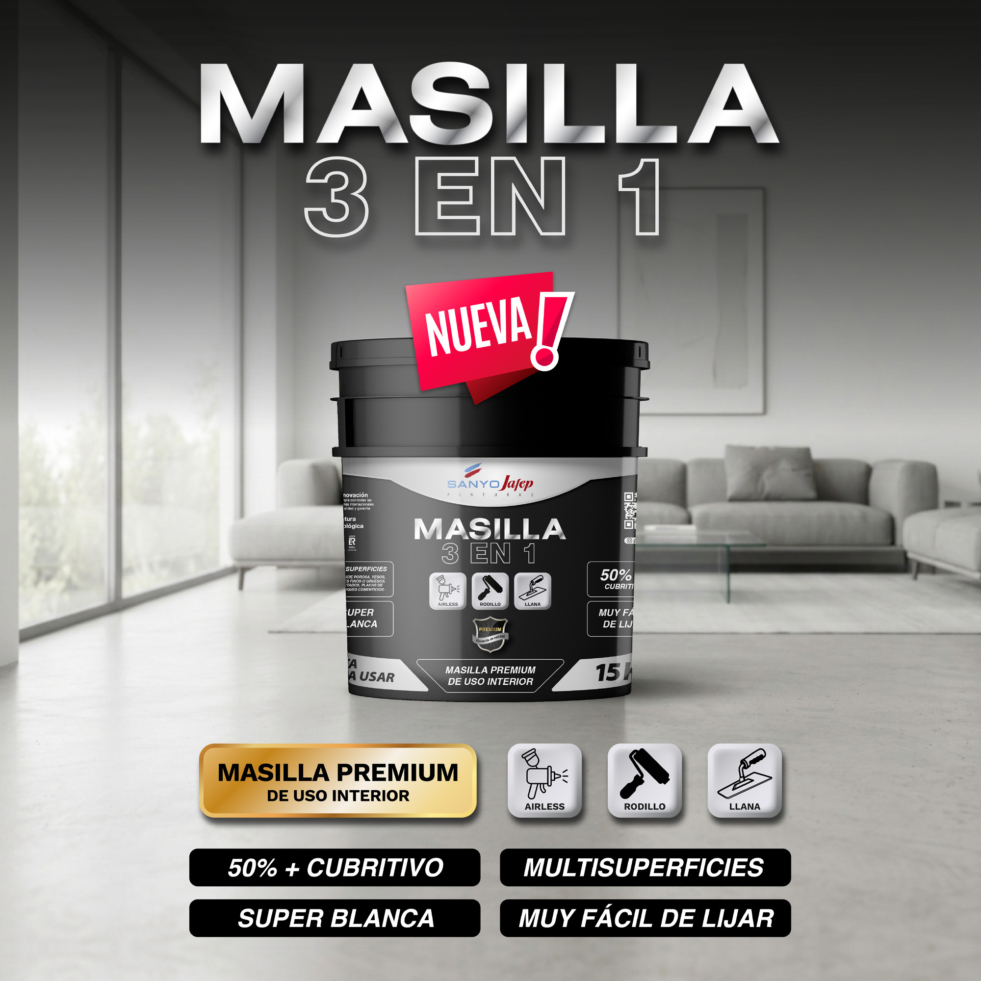 masilla 3 en 1